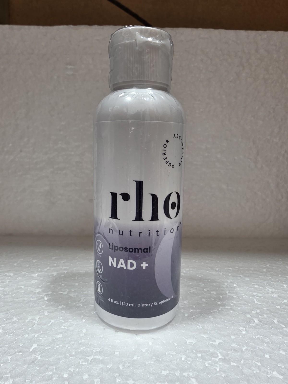 Rho Nutrition Liposomal NAD+ – Ultra High Absorption Liquid NAD+ 4 fl oz