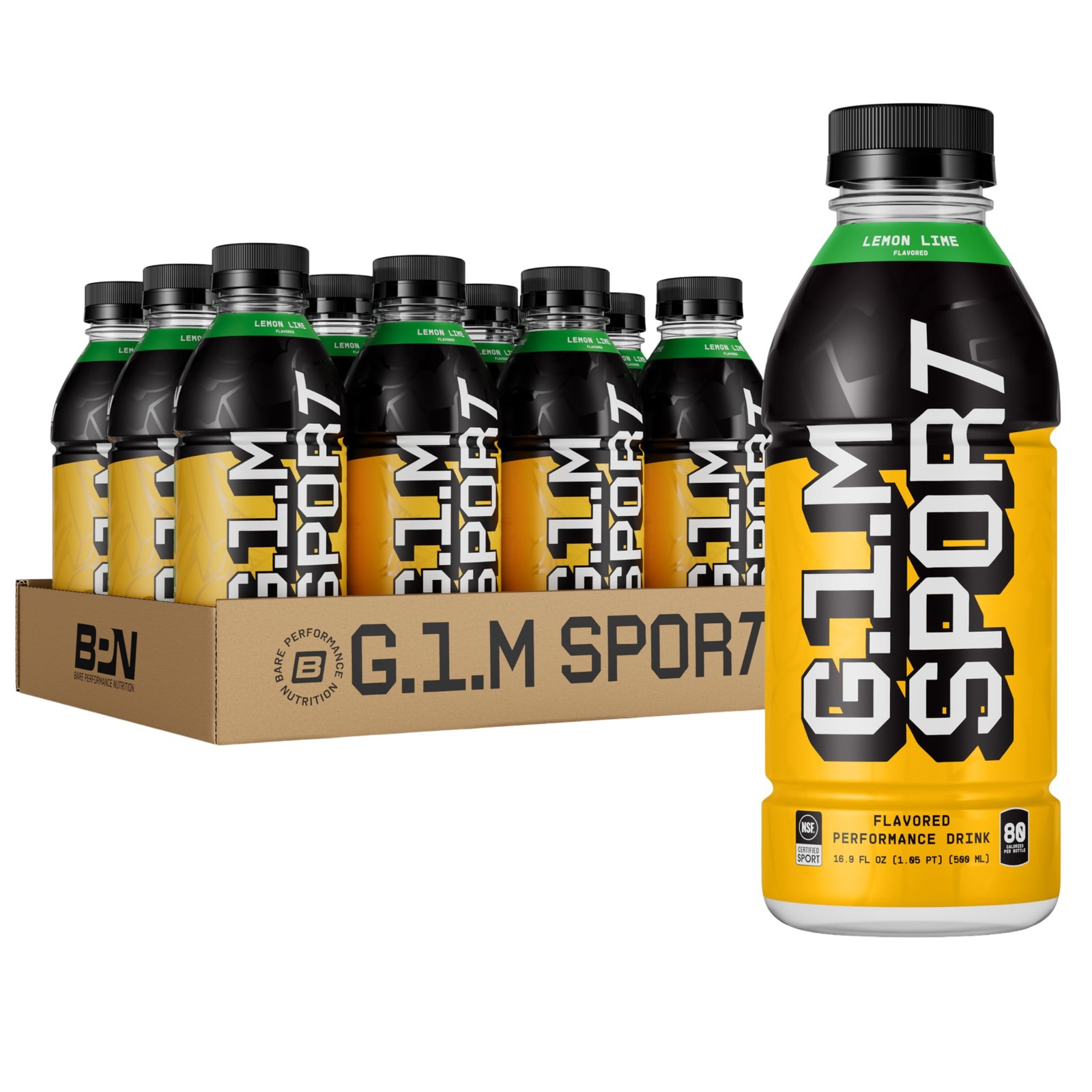 BARE PERFORMANCE NUTRITION G.1.M Sport Ready to Drink Endurance Fuel – Fast-D…